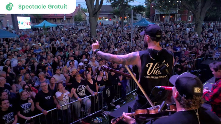 Fête Nationale 2024 à Beauharnois avec le groupe Lendemain de veille