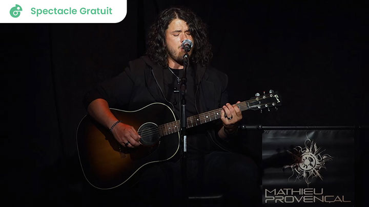 Mathieu Provencal à L'Espace Félix-Leclerc